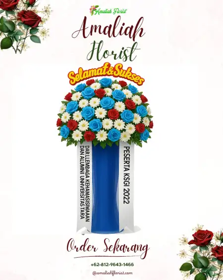 Standing Flowers Jalan Sudirman Jakarta